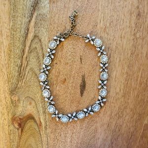 J.Crew Pave Gemstone Necklace